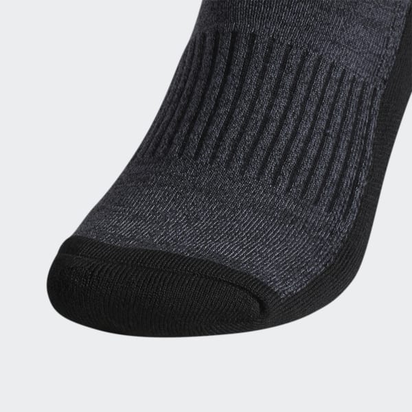 Black Cushioned X Crew Socks 3 Pairs EX7132X