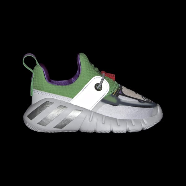 White adidas x Disney Pixar Buzz Lightyear Rapidazen Slip-On Shoes LUQ50
