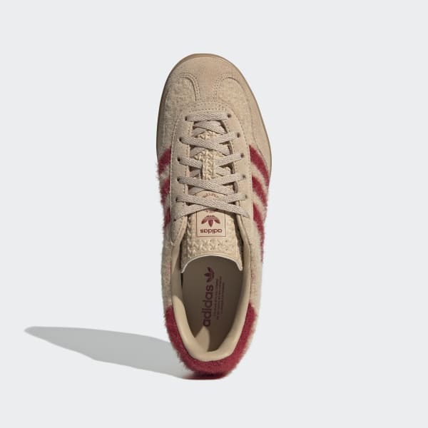 adidas Gazelle Indoor Shoes - Beige | Free Shipping with adiClub