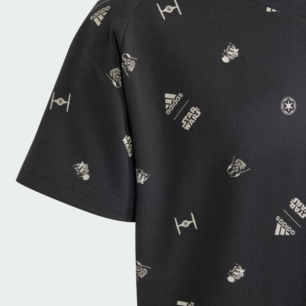cerná Tričko adidas x Star Wars Z.N.E. Kids