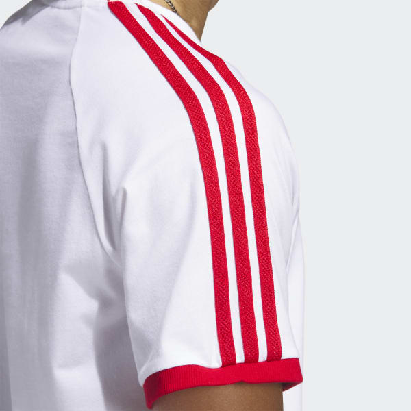 Hvit SST 3-Stripes T-skjorte