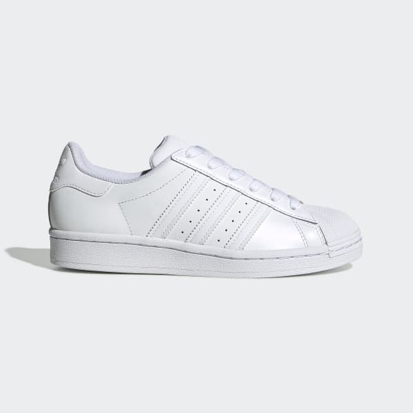 vigtigste ser godt ud lørdag Hvide Superstar sko til børn | adidas Danmark