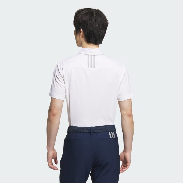 White Short Sleeve Polo Shirt