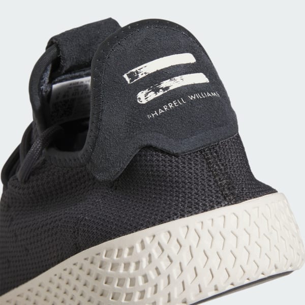 Pharrell adidas tennis hu black top