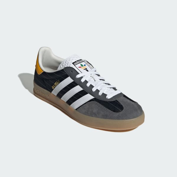 Adidas originals indoor super black sale