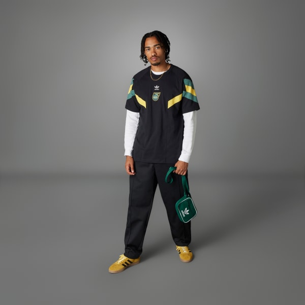 adidas Jamaica Originals Tee - Black | Free Shipping with