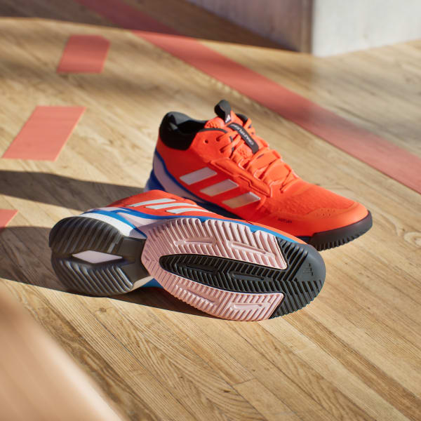 Oransje Crazyflight 6 Mid Indoor Sko