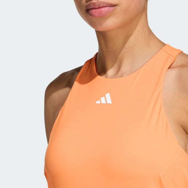 Oranje CLIMACOOL TENNIS-Y-TANKTOP
