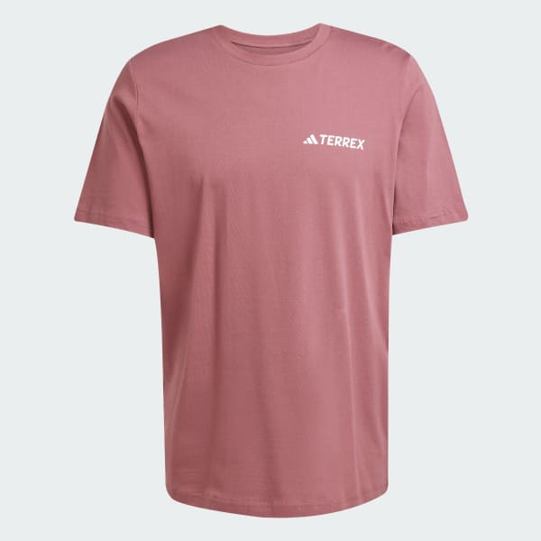 Burgundy Terrex Graphic T-Shirt