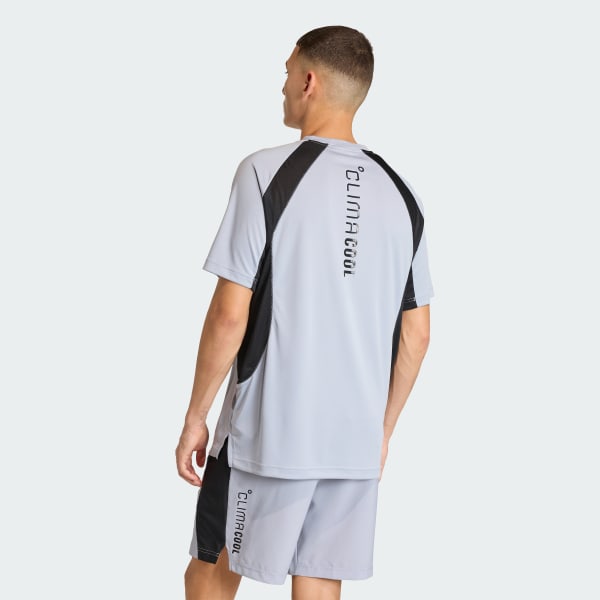 Gris Remera Tech Apparel CLIMACOOL