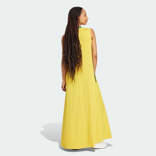 Tiro Cut 3-Stripes Soft Mesh Long Dress