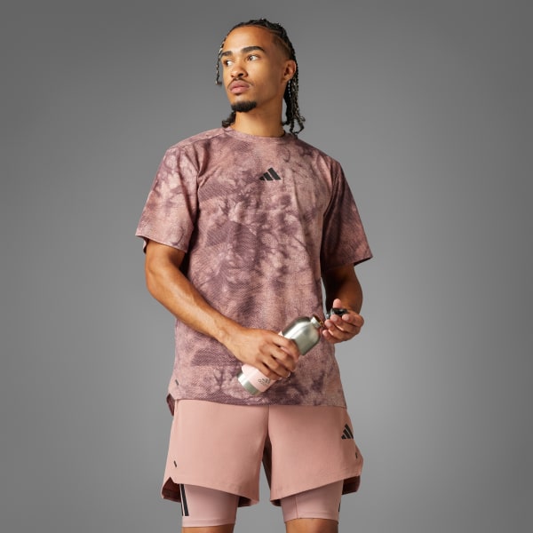 adidas Power Graphic Tee - Pink | Free Shipping with adiClub