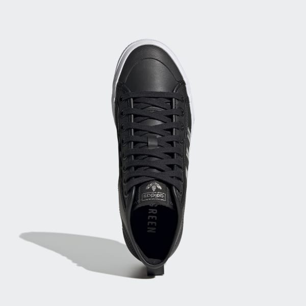 Black Nizza Platform Mid Shoes LEJ01