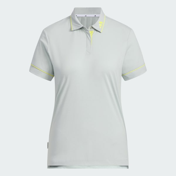 Grey Twistknit Short Sleeve Polo Shirt