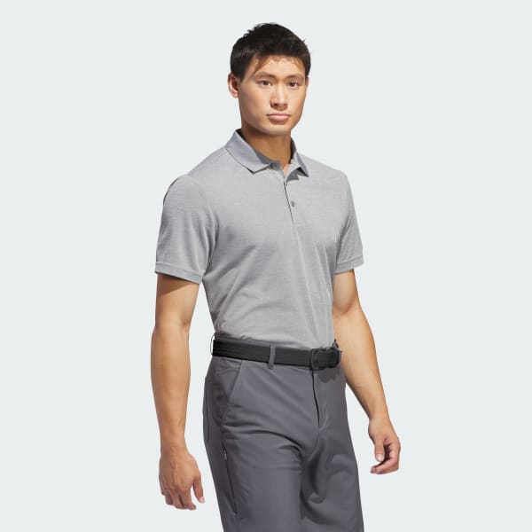 Gris Playera polo Adi Performance jaspeada