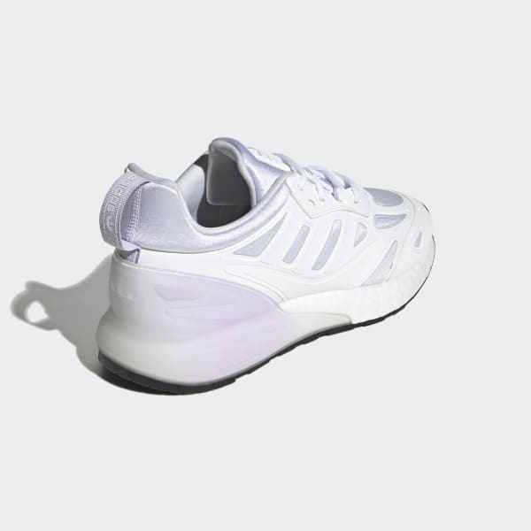 White ZX 2K BOOST 2.0 Shoes