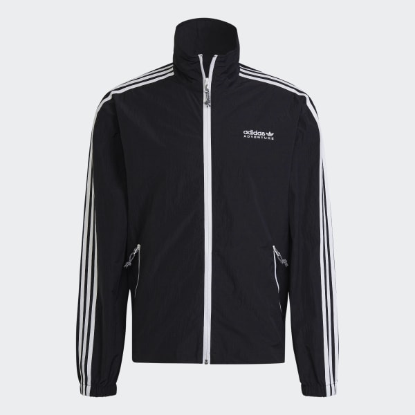 Black adidas Adventure Track Top