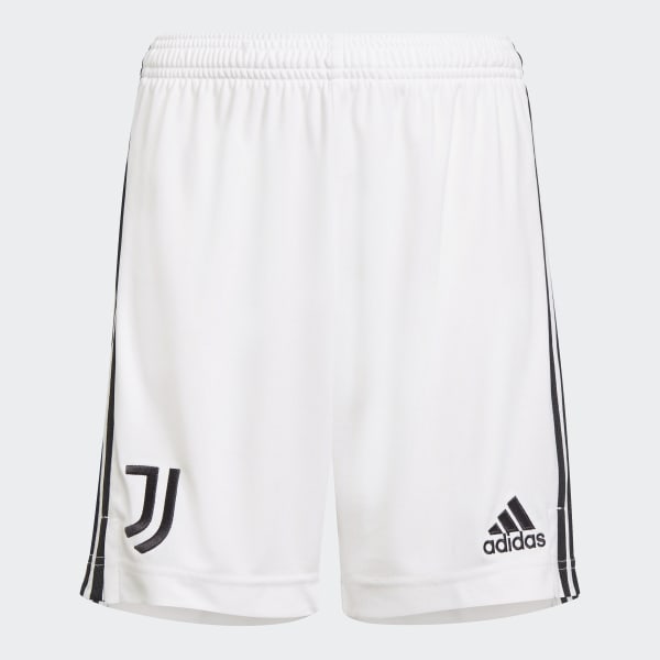 White Juventus 21/22 Home Shorts BH251