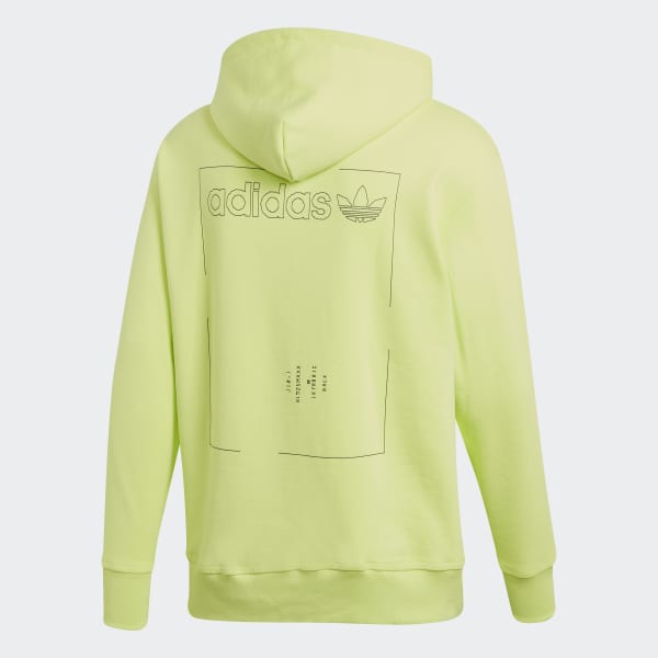 neon adidas hoodie