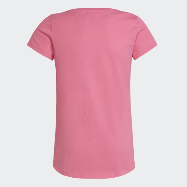 Rosa Playera Estampada Slogan