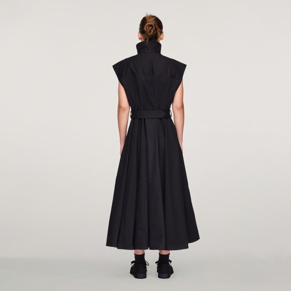 Schwarz Y-3 UT Twillkleid