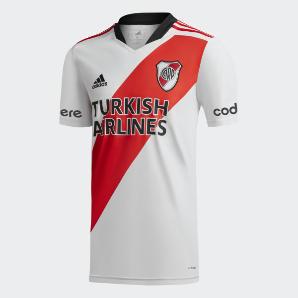 adidas Camiseta Local River Plate 21 22 Blanco adidas Argentina