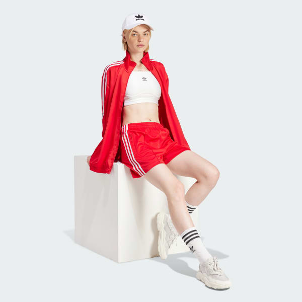 adidas Firebird Shorts - Red | Free Delivery | adidas UK