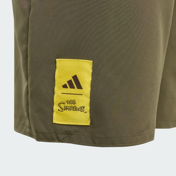 Verde Shorts de Natación adidas Los Simpsons para Niños