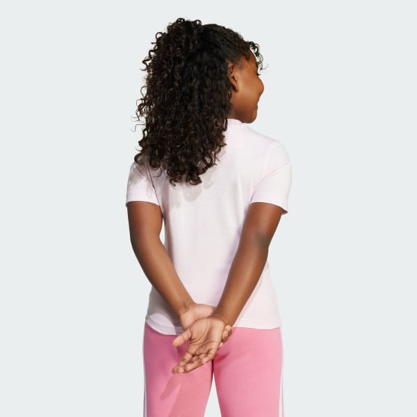 Rosado Polo Graphic Adiraptor para niños