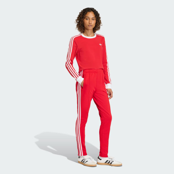 Red SST CLASSIC TRACK PANTS