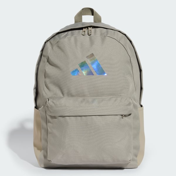 adidas Classic Badge of Sport Iridescent Backpack Beige adidas - Main Image