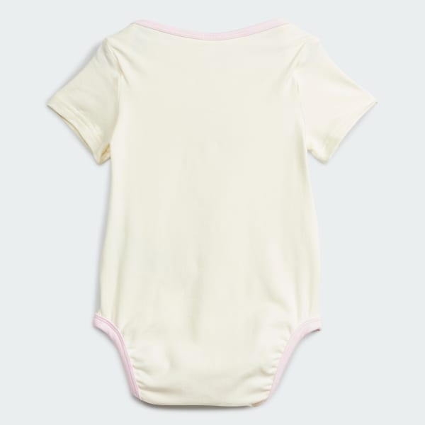 Beige Essentials Big Logo Bodysuit and Beanie Gavesett, barn