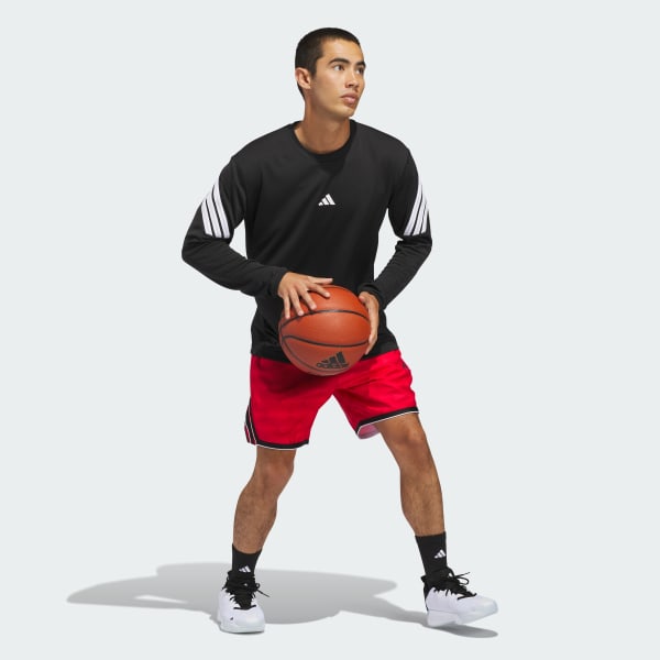 Svart ADIDAS CRAZY LITE LÅNGÄRMAD T-SHIRT