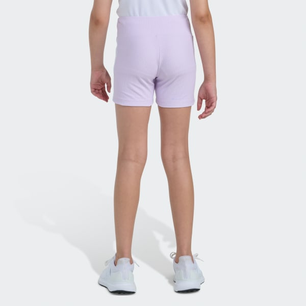 Pourpre SHORT CYCLISTE CÔTELÉ