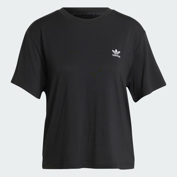 Preto T-shirt Trefoil