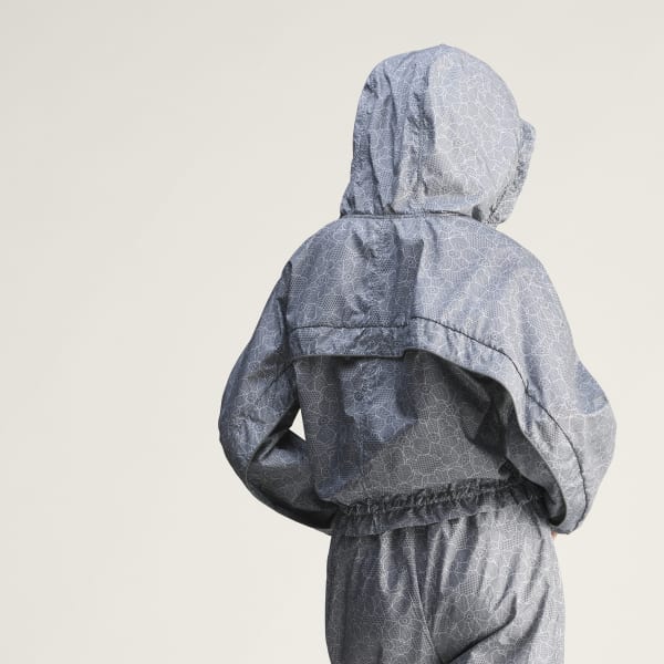 Grijs adidas by Stella McCartney Bedrukt Hardloopjack