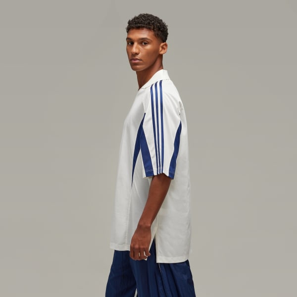 White Y-3 Cut Line Tee