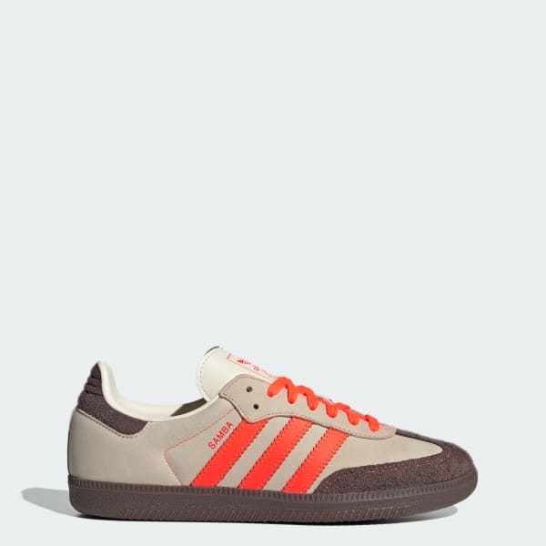 スニーカー adidas Samba OG Orange adidas Originals Men's Low-Top Sneakers SAMBA OG Orange Rush