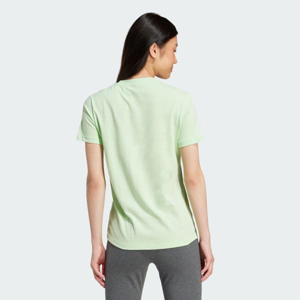 Green Essentials Slim 3-Stripes Tee