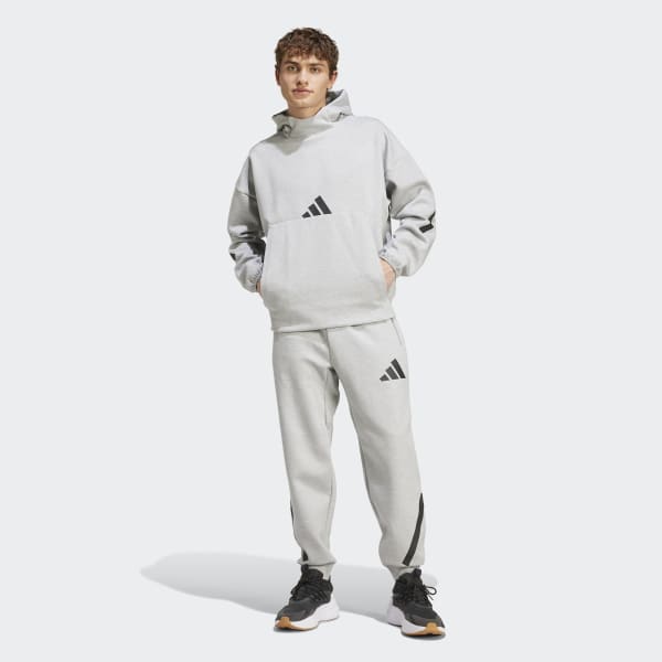adidas / セットアップ/S/コットン/GRY/無地/H34654// Z.N.E.