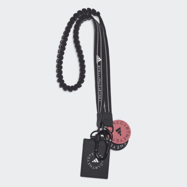 $ adidas Stella McCartney ストラップ adidas by Stella McCartney Lanyard - Black | women training