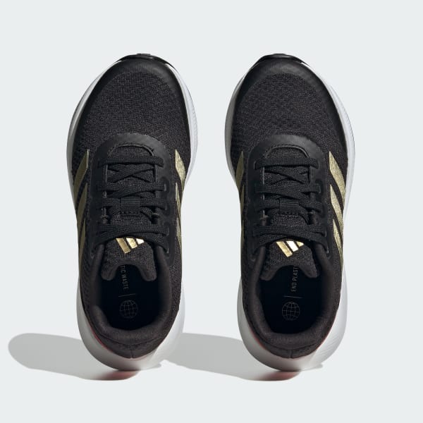 Negro Tenis Run Falcon 3 Cordones