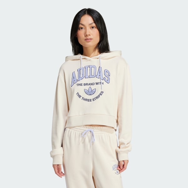 Hoodie adidas shop blanc