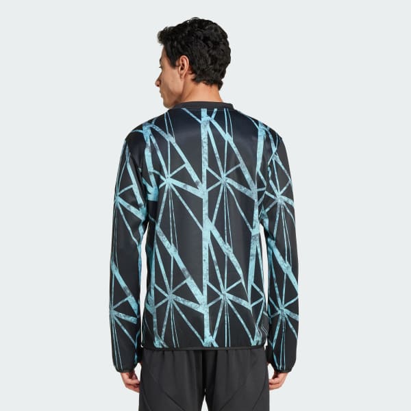 Μαύρο FC Bayern Pre-Match Warm Top