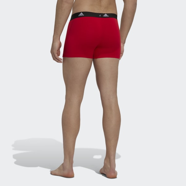 Czerń Active Flex Cotton Trunk Briefs HPN07