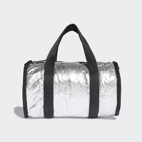 adidas gym bag silver