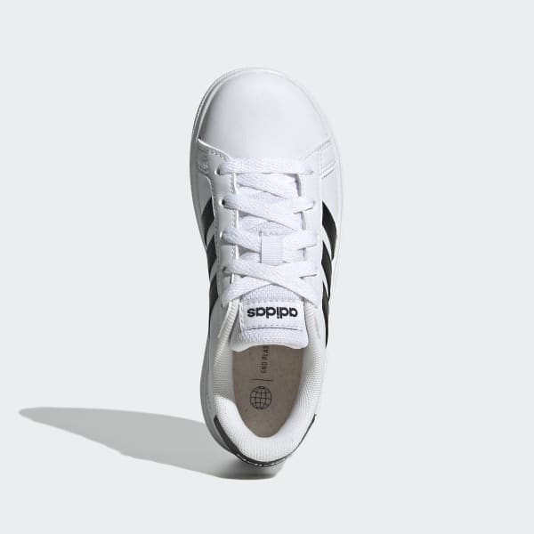 Vit Grand Court Lifestyle Tennis Lace-Up Skor