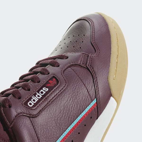 adidas continental 80 rojas