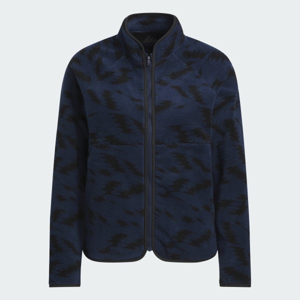 Blu Giacca Ultimate365 Printed Fleece