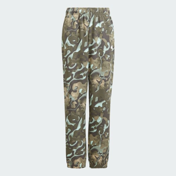 Turquoise Pantalon imprimé intégral Future Icons Enfants